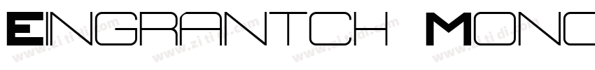 Eingrantch Mono Bol字体转换